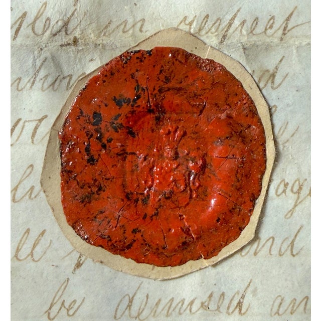 9 Antique 19th Century Heraldic Family Crest Armorial Wax Seal From Sweden For Sale In New York - Image 6 of 12