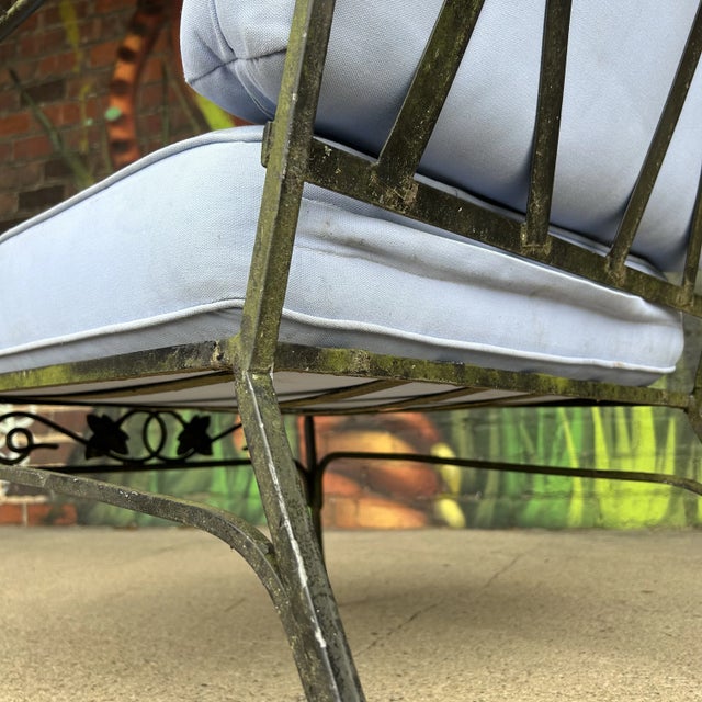 Salterini Mid 20th Century Salterini Iron Patio Chair, Attributed For Sale - Image 4 of 11