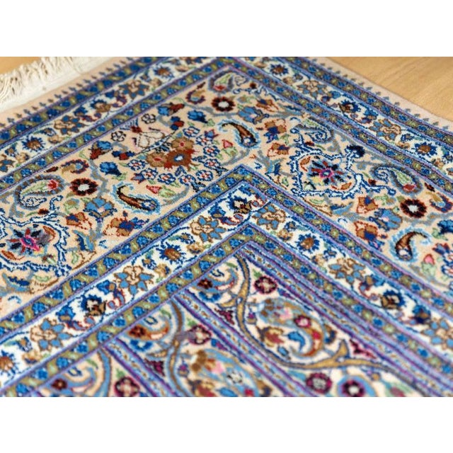 Vintage Hand-Knotted Birjand Rug For Sale - Image 12 of 18