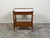 19th Century French 19th Century Walnut Console Table with Marble Top and Brass Gallery For Sale - Image 5 of 12