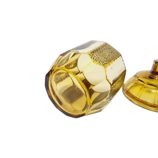 Art Deco Oroplastic Candyer from Moser, Czechoslovakia, 1930s For Sale - Image 15 of 18