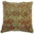 Exquisite pillow made from a 19th century antique Mohtasham Kashan rug. Poly Fill insert and zipper closure 19'' x 19''