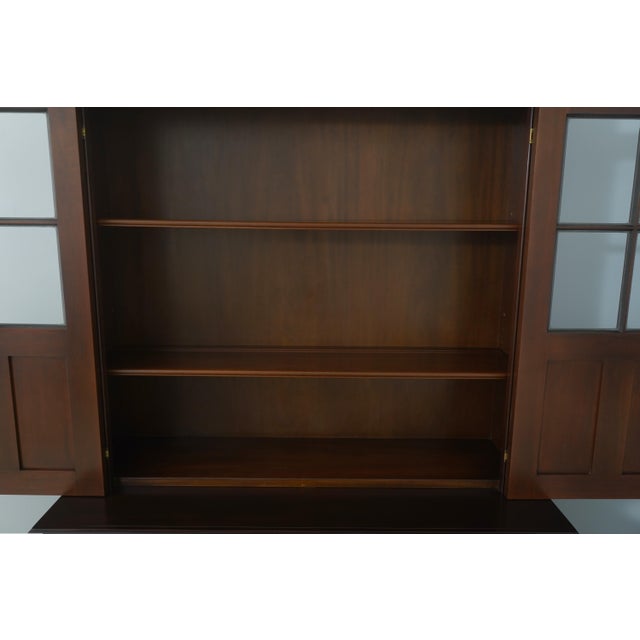 Kittinger Kittinger Wa-1027 Colonial Williamsburg Mahogany Cupboard For Sale - Image 4 of 18