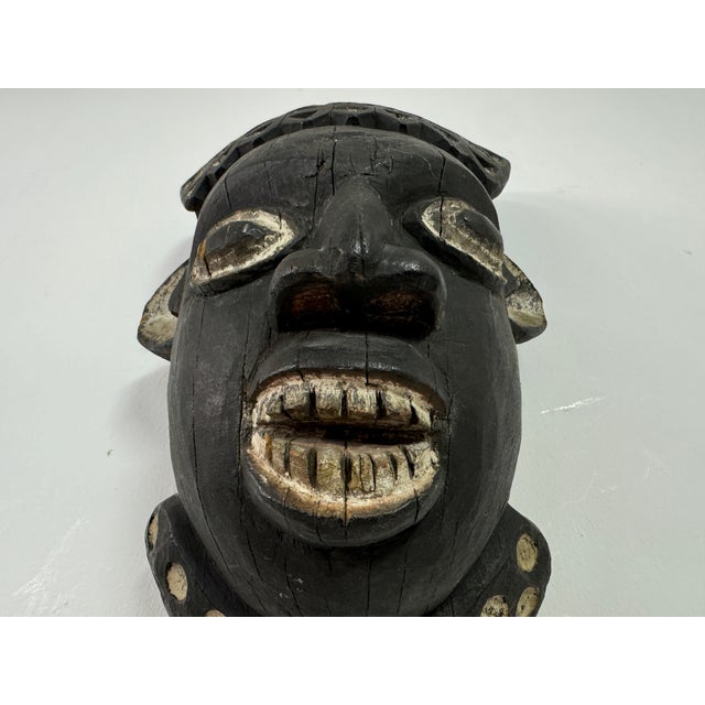 1960s Carved African Mask, 1960s For Sale - Image 5 of 9
