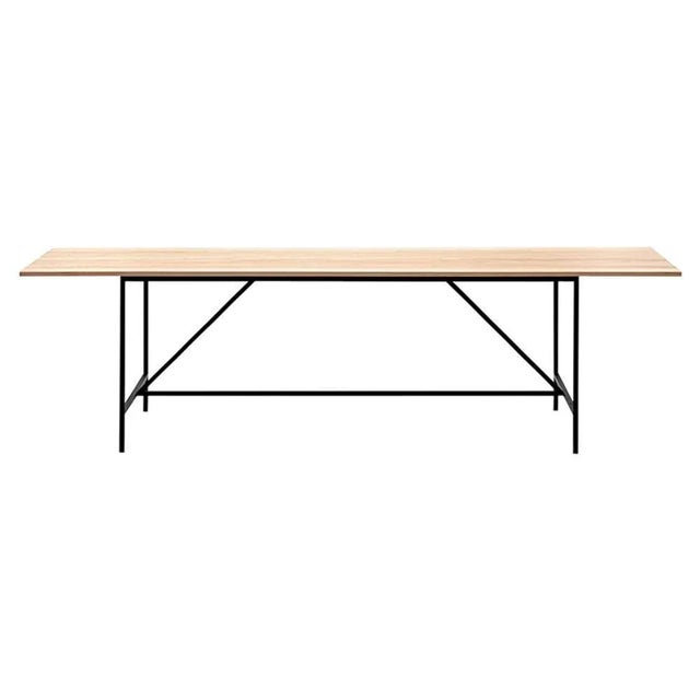 Wood Wood and Steel Cache Dining Table by Paul McCobb For Sale - Image 7 of 7