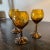 Glass Vintage Liqueur Glasses from Biot, 1970s, Set of 3 For Sale - Image 7 of 8