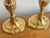 Tall Traditional Hampton Brass Candleholders, a Pair For Sale - Image 4 of 6
