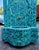 Emerald Emerald Teal Handmade Moroccan Mosaic Tile Fountain For Sale - Image 8 of 9