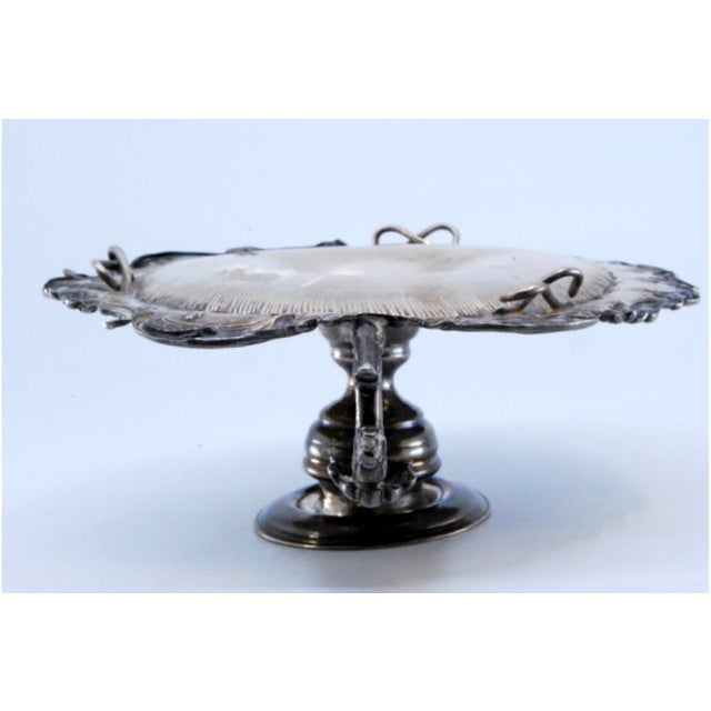 Silver Paddle with Shell Shape and Harlequin on the Handle For Sale - Image 4 of 10