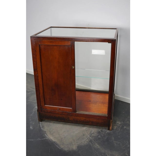 Antique Victorian Mahogany Shop Display Cabinet For Sale - Image 6 of 18