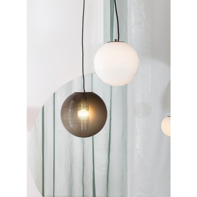 Big Stellar Pendant Light in Smoky Grey by Sebastian Herkner For Sale - Image 9 of 11