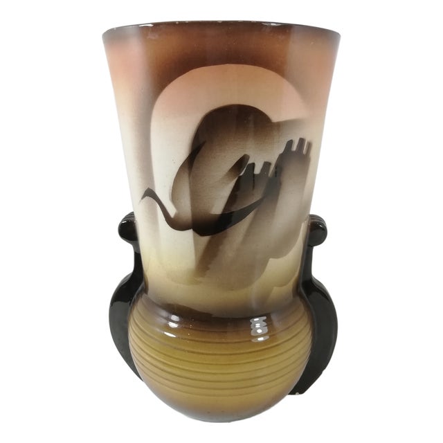 Vintage Ceramic Vase from Civita Castellana, Italy, 1930s For Sale
