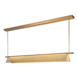 Contemporary Tekna Hurton Pendant Light in Sateen Brass For Sale
