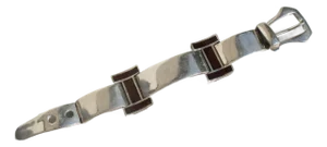 105 Arezzo Sterling and Enamel Buckle Bracelet