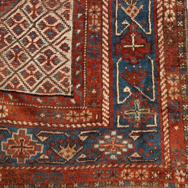 Middle Eastern Shiraz Rug For Sale - Image 6 of 9
