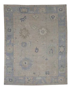 Turkish Oushak Rug 12' x 15'3"