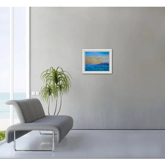 "View from Our Lanai" Modern Seascape Oil Painting For Sale - Image 12 of 12