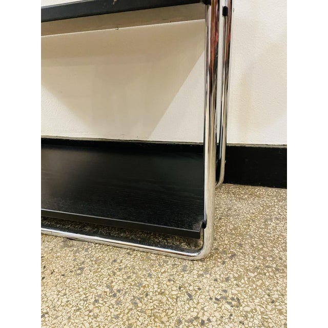 Black Bauhaus Shelf Contor 3620 from Stendal Arnold, L. + C. Arnold, 1980s For Sale - Image 8 of 10