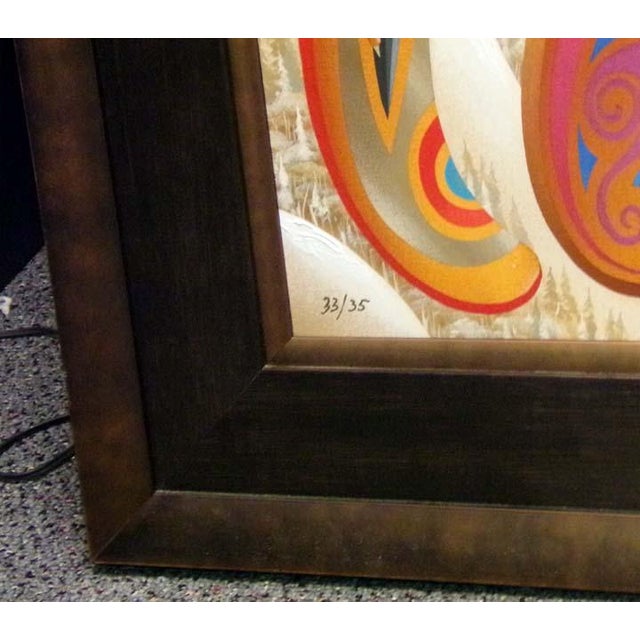 Anton Arkhipov "Freestyle" Hand Signed Custom Framed For Sale In Denver - Image 6 of 6