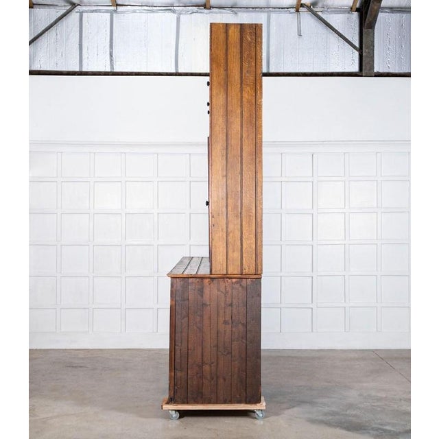 Wood Antique French Monastery Pine Cabinet, 1890 For Sale - Image 7 of 18