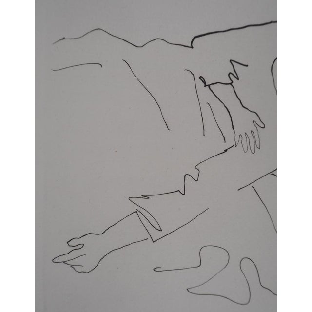 Modern Jean Cocteau, The Ball of Count d'Orgel, Solitude and Reveries, Original Engraving For Sale - Image 3 of 6