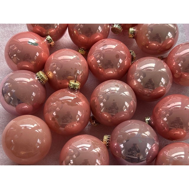 Mid-Century Modern Vintage Glass Ornaments - Set of 18 For Sale - Image 3 of 5