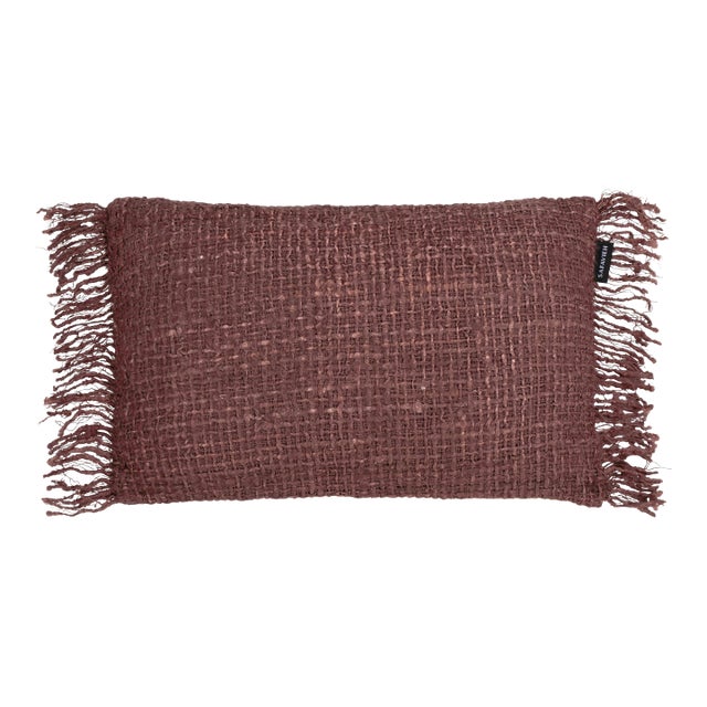 Mare Pillow - Brickred - 12" x 20" For Sale