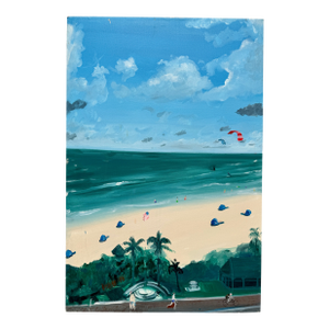 "Florida Seaside Life" by Joe Davis/Acrylic on Canvas