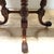 Wood Antique English Burled Walnut Cloverleaf Drop-Leaf Table on Casters For Sale - Image 7 of 10