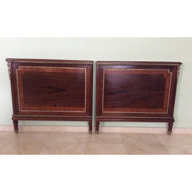 Empire Style Double Bed, Set of 4 For Sale - Image 9 of 18