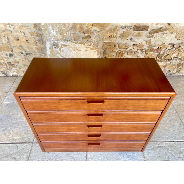 Mid-Century Modern Vintage Teak Chest of Drawers from Hulsta, 1970s For Sale - Image 3 of 18