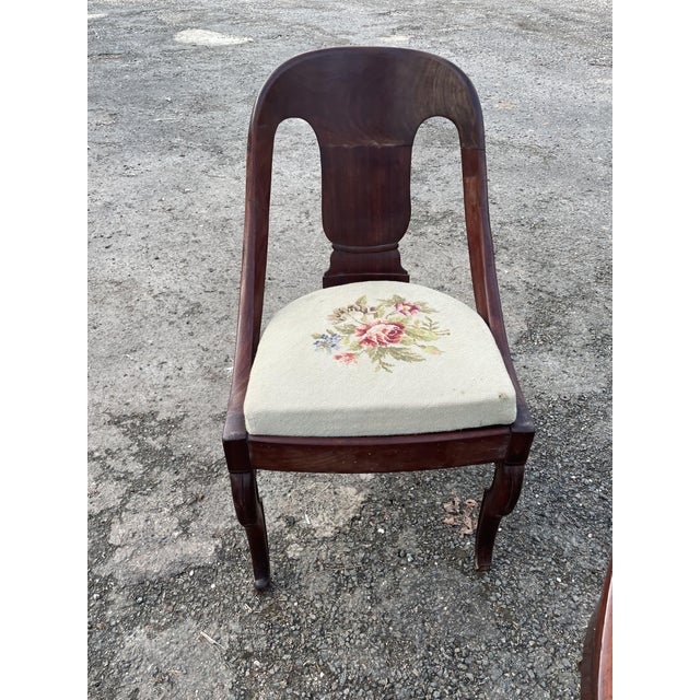 Set of Napoleon III Mahogany Chairs, Set of 4 For Sale - Image 17 of 18