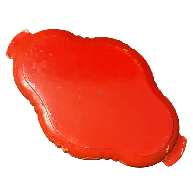 Japanese Papier-Mâché Lacquer Tray C. 1920s For Sale In Los Angeles - Image 6 of 8