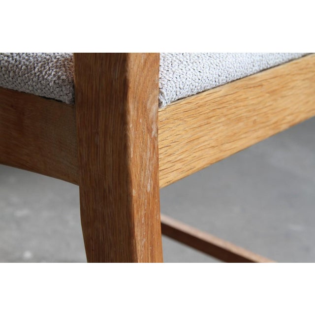 Vintage Danish Oak Razorblade Highback Chairs by H. Kjærnulf, 1960s, Set of 6 For Sale - Image 18 of 18