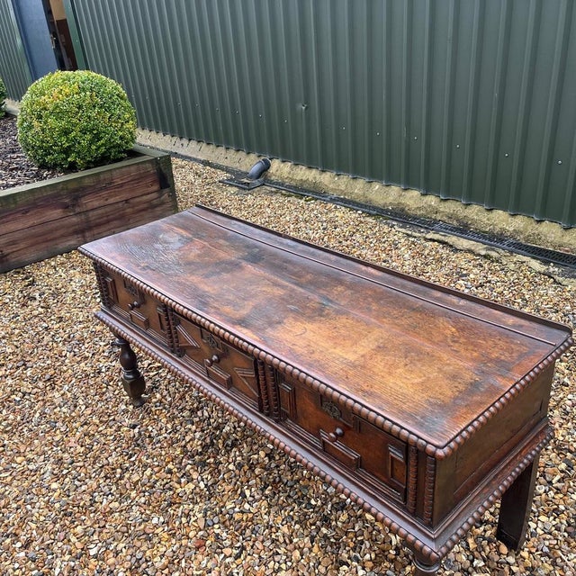 Late 17th Century Oak Dresser Base, 1680 For Sale - Image 4 of 11