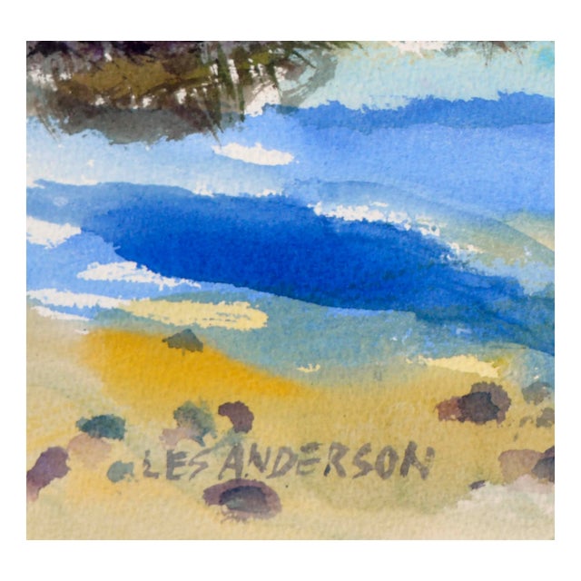American Moss Landing Marshland Landscape by Les Anderson For Sale - Image 3 of 4