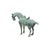 Chinese Rustic Oxidized Patina Color Ancient Style Horse Metal Figure For Sale - Image 4 of 6