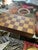 Foldable Wooden Chess Set With Marble Pieces *2 Chess Pieces Missing* Up for consideration is a beautiful foldable wooden...