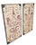 Elevate your interior or covered outdoor living space with this exquisite pair of large-scale decorative wooden panels....