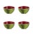 Bordallo Pinheiro Bordallo Pinheiro Watermelon Set with Bowls, 12 Pieces For Sale - Image 4 of 11