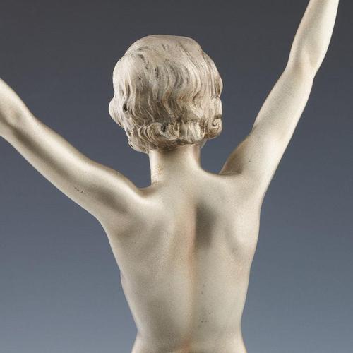 F. Preiss, Striding Lady, Bronze For Sale - Image 11 of 18