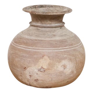 Tribal Wooden Pot-Barsur For Sale