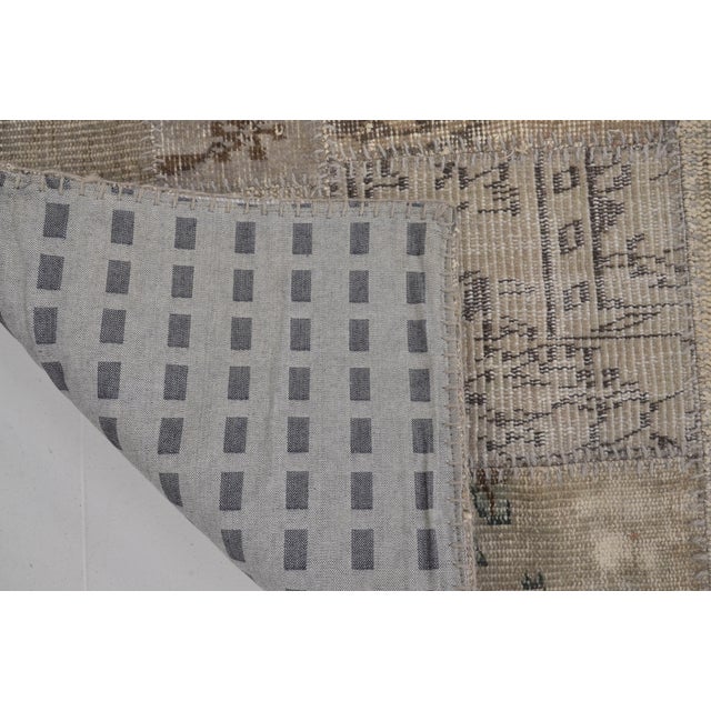 Grey Vintage Area Rug For Sale - Image 10 of 10