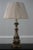 Brass Pair Stiffel Brass Table Lamps W. Shades For Sale - Image 8 of 12