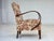 Art Deco Danish Armchair in Furniture Velour and Beech Wood, 1950s For Sale - Image 12 of 18