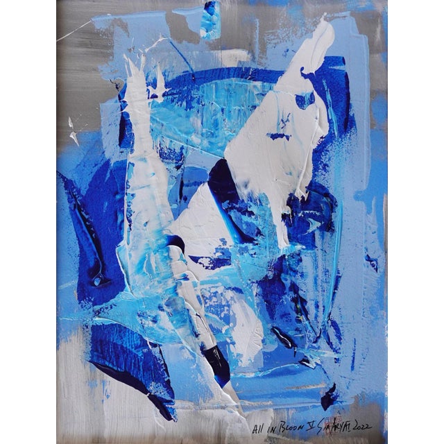 ALL IN BLOOM: This bold, brushstroke hand cut parchment works great as an abstract statement piece everywhere from...