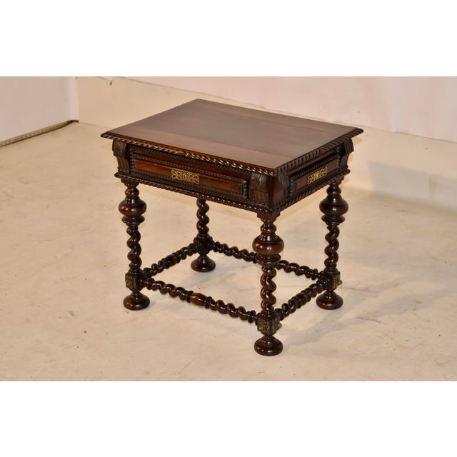 19th Century Portuguese Side Table For Sale In Greensboro - Image 6 of 12