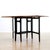 Brown 1960s Mid Century Ebonized Drop Leaf Dining Table For Sale - Image 8 of 12