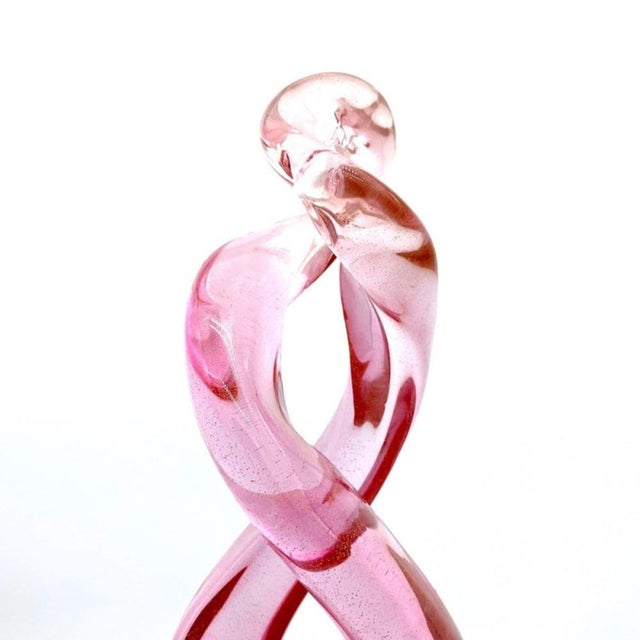 Contemporary Pink Murano Glass Design Sculpture from YourMurano For Sale - Image 3 of 6