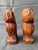 Vintage Carved MC Wooden Owls a Pair For Sale In New York - Image 6 of 13